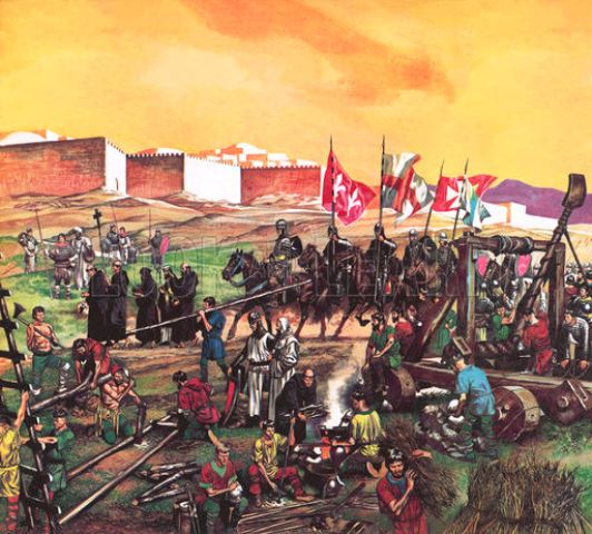 haclilarin kudus u isgali sirasinda yaptiklari tahribatlar