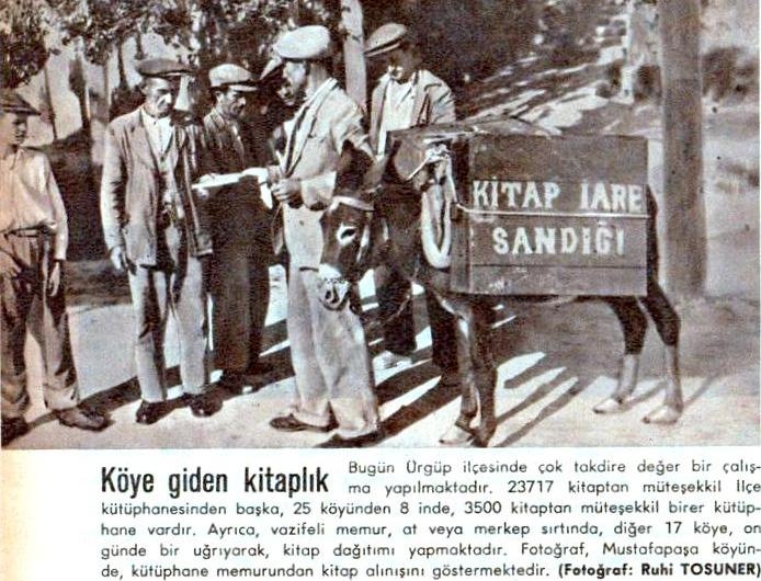 Sene 1943... Kitap sevdalısı genç bir memur olan Mustafa Güzelgöz ve üstünde "Gezici Kütüphane Servisi" yazan eşeği köy yollarında...

