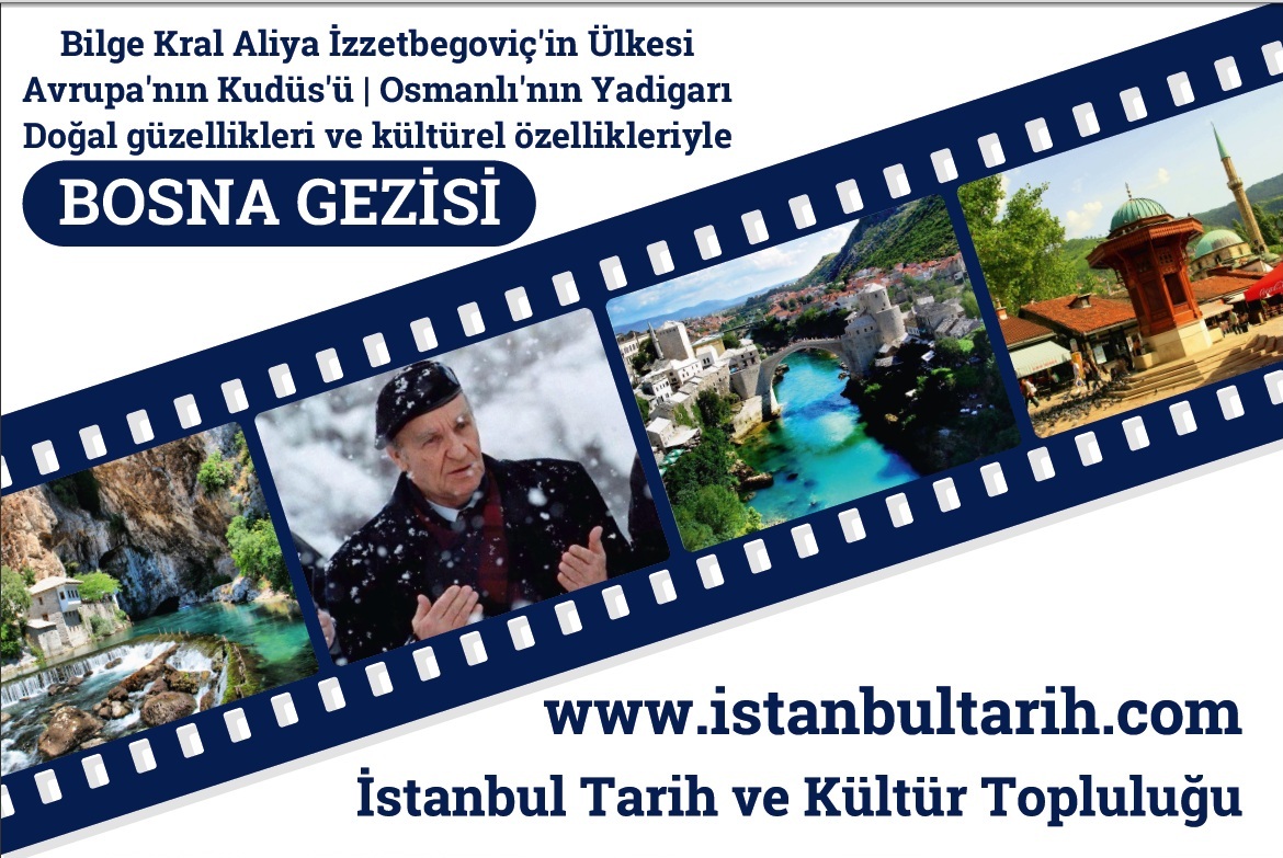 İstanbul Tarih ve Kültür Derneği tarafından yılın belirli dönemlerinde web sitemiz üzerinden duyurulan gezilerden biri daha gerçekleşti. Sizde gezi kaydınızı yaptırarak İstanbul Tarih farkıyla Bosna'yı keşfedin.