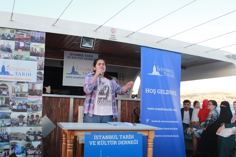 İstanbul Tarih ve Kültür Derneği'nin geleneksek hale gelen iftar programı bu sene boğazda 