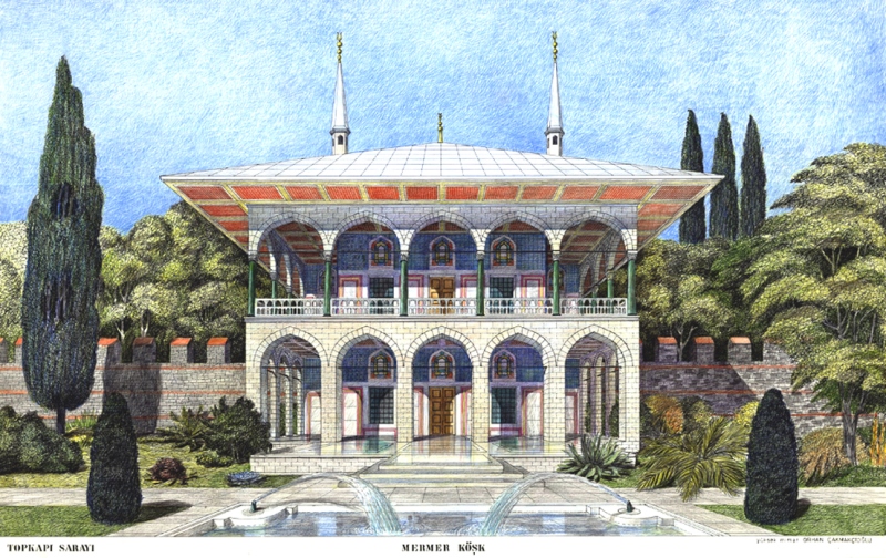 İstanbul'un sanat eserlerine birde mimari çizimlerle bakın.
