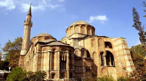 Kariye Cami (Evvelce Sanatlı Bir Kilise)