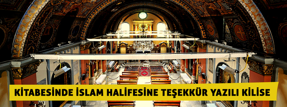 Kitabesinde İslam Halifesine Teşekkür Yazılı …