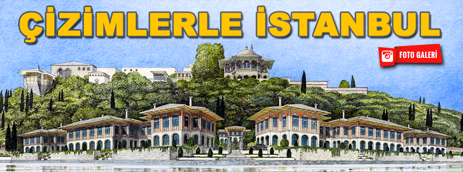 Mimari çizimlerle İstanbul