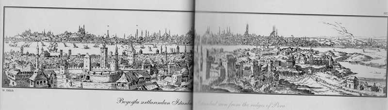 Gravüllerle İstanbul manzaraları İstanbul Tarih Farkıyla arşivlerden çıkarılıp sizin beğeninize sunulmuştur.